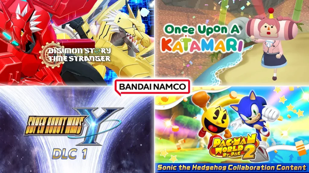 Bandai Namco napoveduje val DLC vsebin: Digimon Story Time Stranger, Super Robot Wars Y in presenečenja za oboževalce