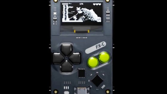Arduboy FX-C: retro konzola s 300 igrami že decembra