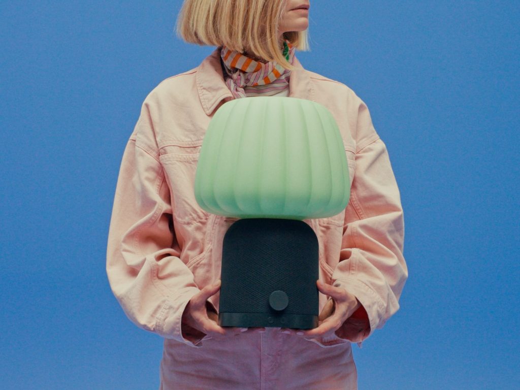 IKEA Kulglass: Luč in zvočnik v enem