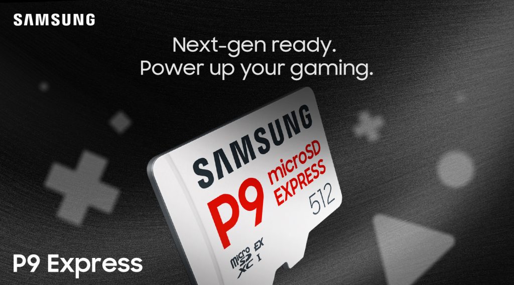 Samsung predstavlja novo kartico microSD P9 Express za igranje iger naslednje generacije