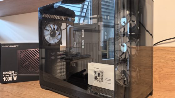 Test LC-Power Gaming 8001B Pro-Storm Dark – garsonjera v obliki PC ohišja