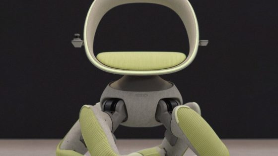 Stol, ki hodi, pleza in se zloži. Prihodnost mobilnosti?