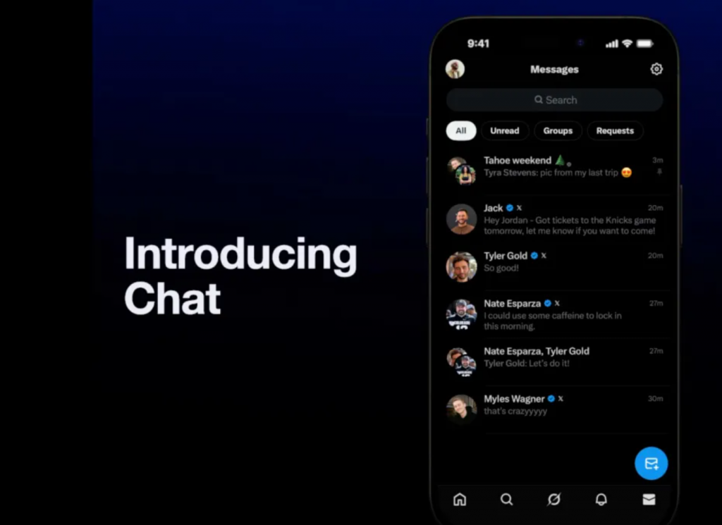 X predstavlja Chat: novo generacijo šifriranih sporočil