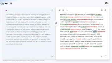 Spletni urejevalnik InstaText je preprost in predvsem zelo učinkovit pripomoček.