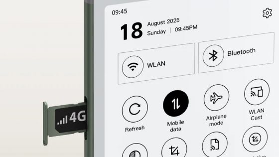 Prvi E Ink bralnik z Androidom 16!