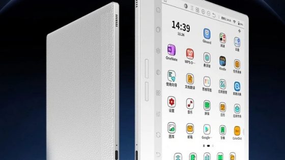 Revolucionarni barvni e‑bralnik z Androidom 14