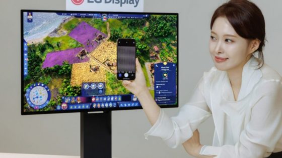 Nova doba ostrine na monitorjih LG