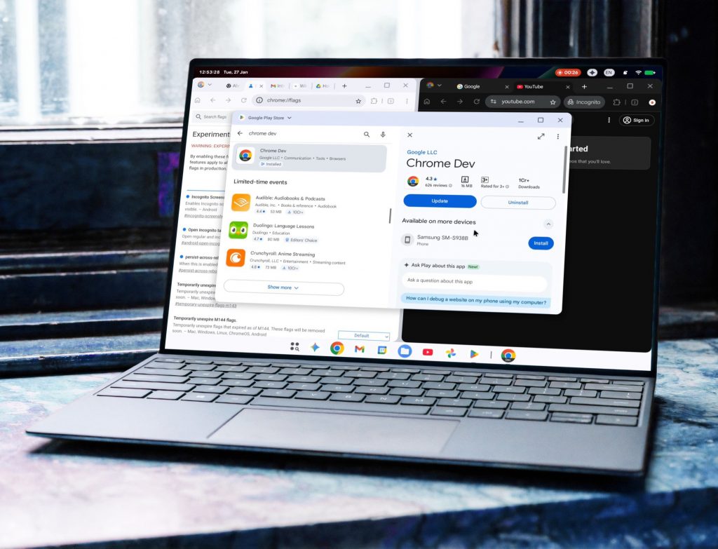 Google Aluminium OS kot resna alternativa za Windows in macOS?