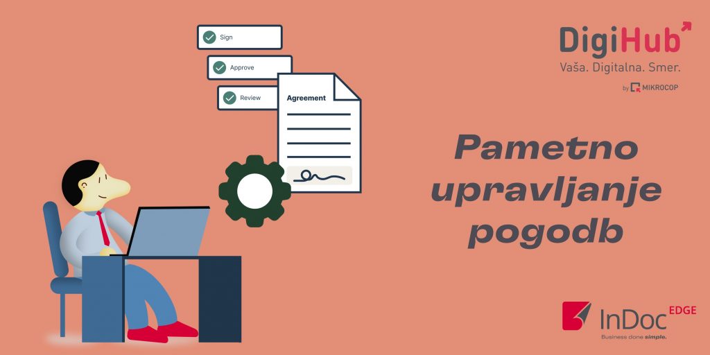 DigiHub – stičišče dobrih idej: Digitalno upravljanje pogodb
