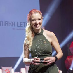 Eva Pirc, razvojna inženirka v podjetju Dewesoft in inženirka leta. Fotografije: Andrej Križ, arhiv Inženirka leta