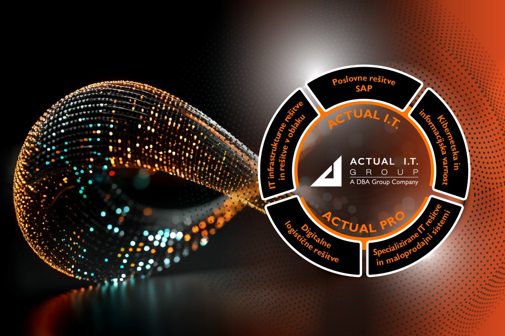 Skupina ACTUAL I.T. z novo organiziranostjo in jasno razmejitvijo sektorjev