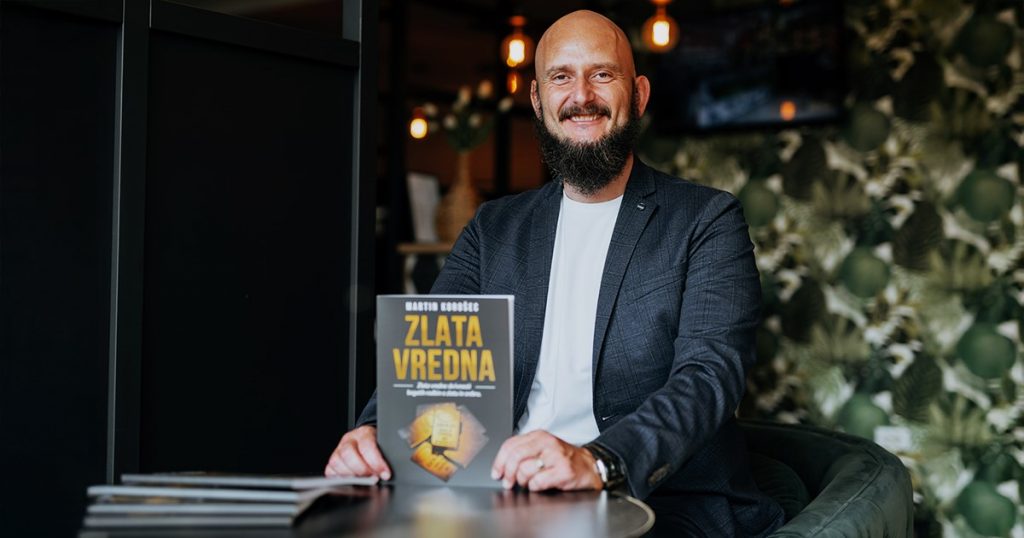 Martin Korošec, strokovnjak za plemenite kovine in avtor knjige Zlata vredna
