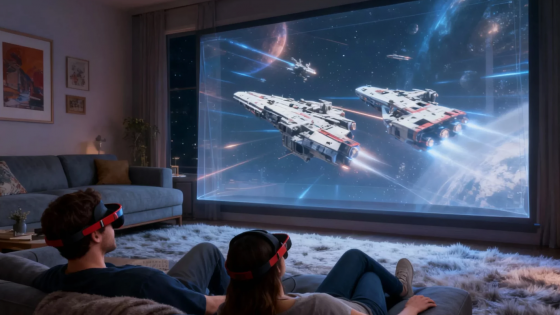 Očala, ki v vaš žep pospravijo 300-palčni kino platno s 4K ločljivostjo