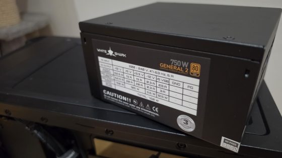 Napajalnik WHITE SHARK GENERAL-2 ATX 750W