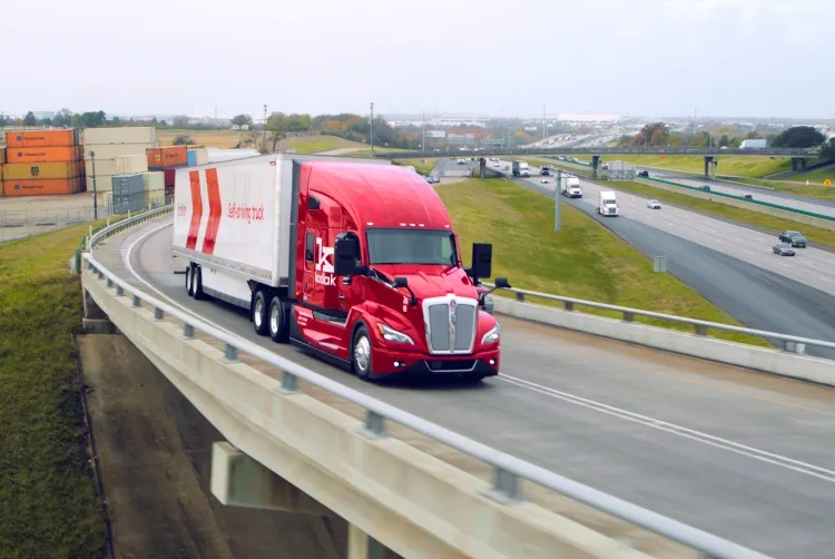 Avtonomni tovornjaki postajajo resen igralec