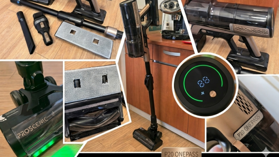 Je Proscenic P20 OnePass dovolj močan za sesanje čisto vsake umazanije?