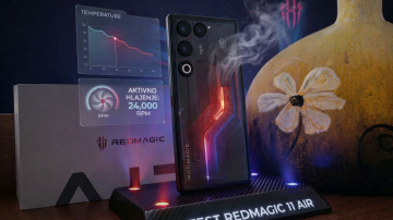 RedMagic 11 Air je gaming telefon, ki ne izstopa zaradi nore zmogljivosti (čeprav jo ima). Njegova posebnost je vgrajen ventilator, noro!