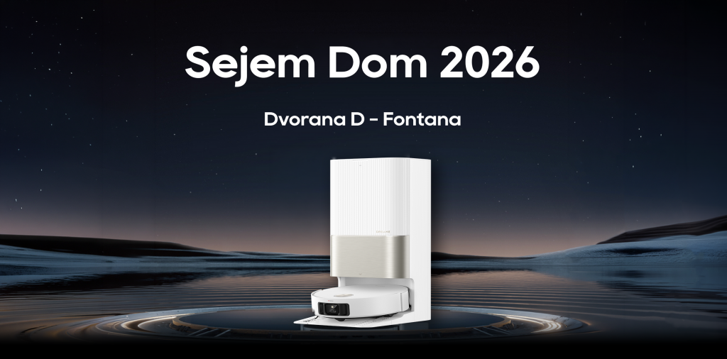 Dreame na sejmu Dom 2026: pametno čiščenje, nega las in robotska kosilnica nove generacije