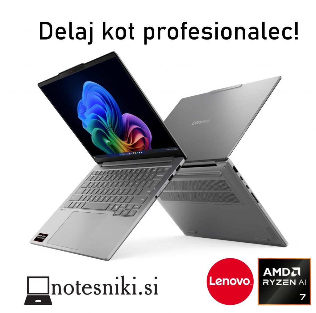 Delaj kot profesionalec na OLED zaslonu in z 32 GB spomina!
