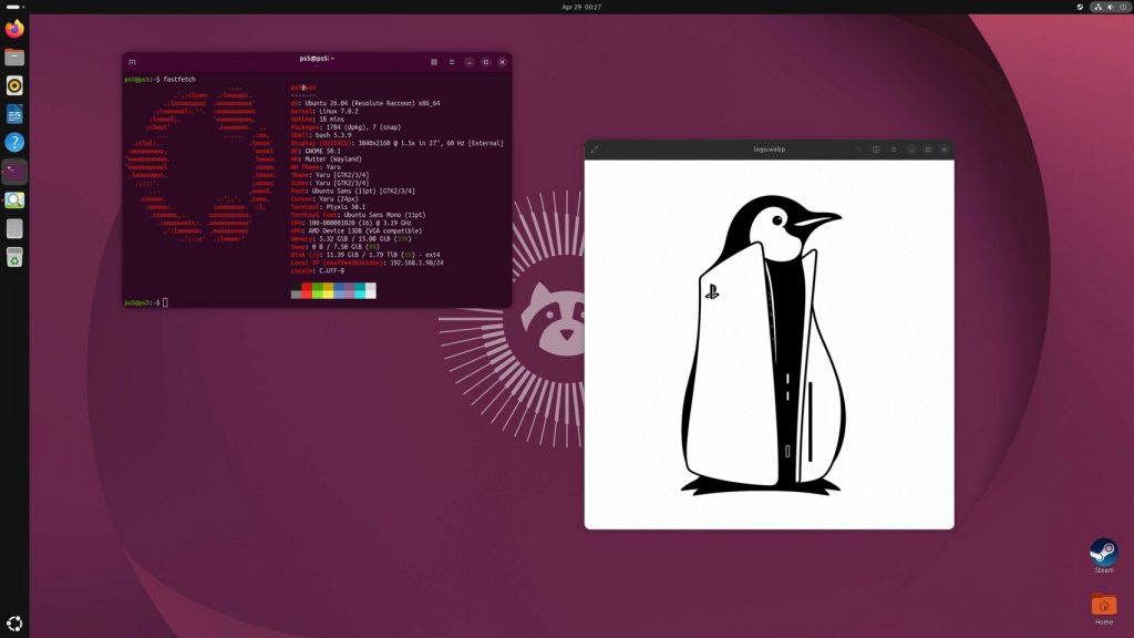 Linux uradno na voljo za PlayStation 5