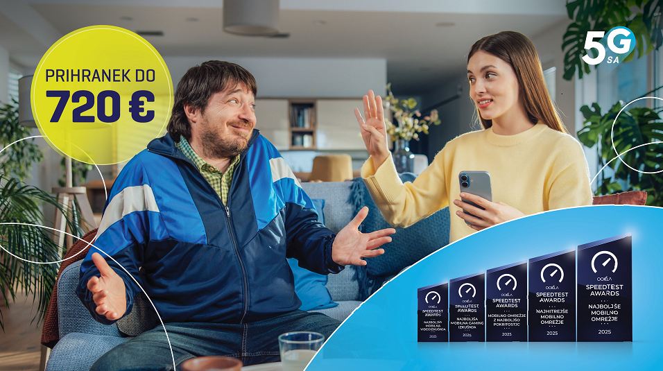 Telekom Slovenije z garantirano ceno mobilnih storitev za kar 4 leta