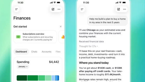 ChatGPT will gain insight into bank accounts