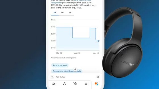 Daljši vpogled za cene na Amazonu