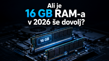 Za večino bo odgovor da, vendar tudi ta "da" ne bo večen. Zahteve se zaostrujejo, naš način uporabe računalnikov postaja vse bolj raznolik. Za zdaj 16 GB RAM-a mogoče res ostaja še standard, ampak smo na prelomnici.