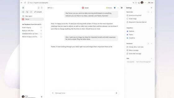 Microsoft predstavlja avtonomnega agenta Scout