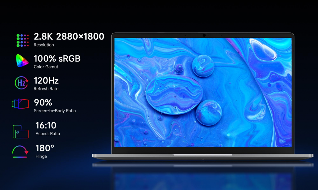 Chuwi corebookair 226 overview screen