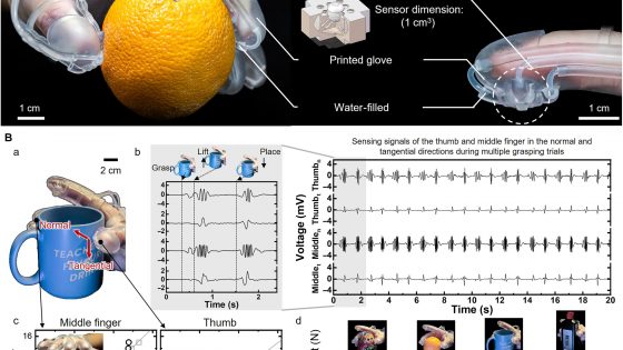 Novi senzor omogoča robotom zaznavanje dotika brez elektronike