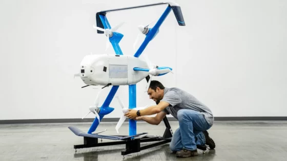 Amazom krepi svojo floto dronov Prime Air