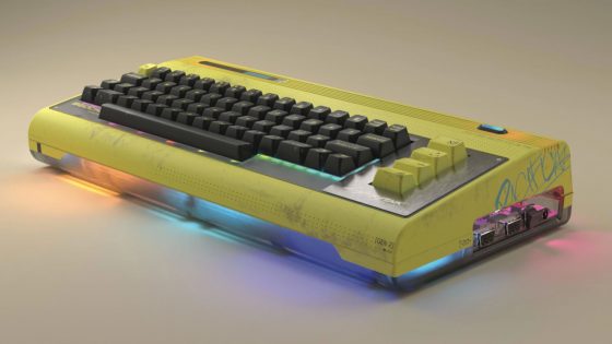 Retro-futuristična poslastica: Commodore v sodelovanju s CD Projekt RED izdal model 77