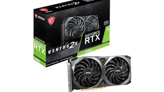Vrnitev grafične kartice RTX 3060 12 GB, vendar z višjo ceno