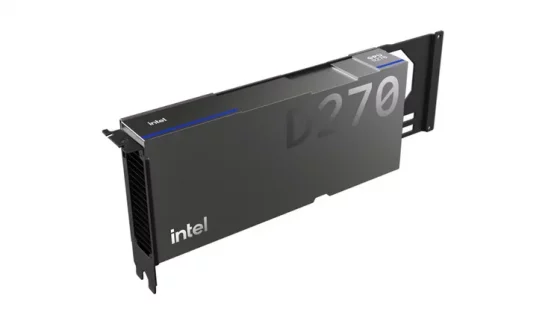 Grafični pospeševalnik Intel z več pomnilnika kot strežniki