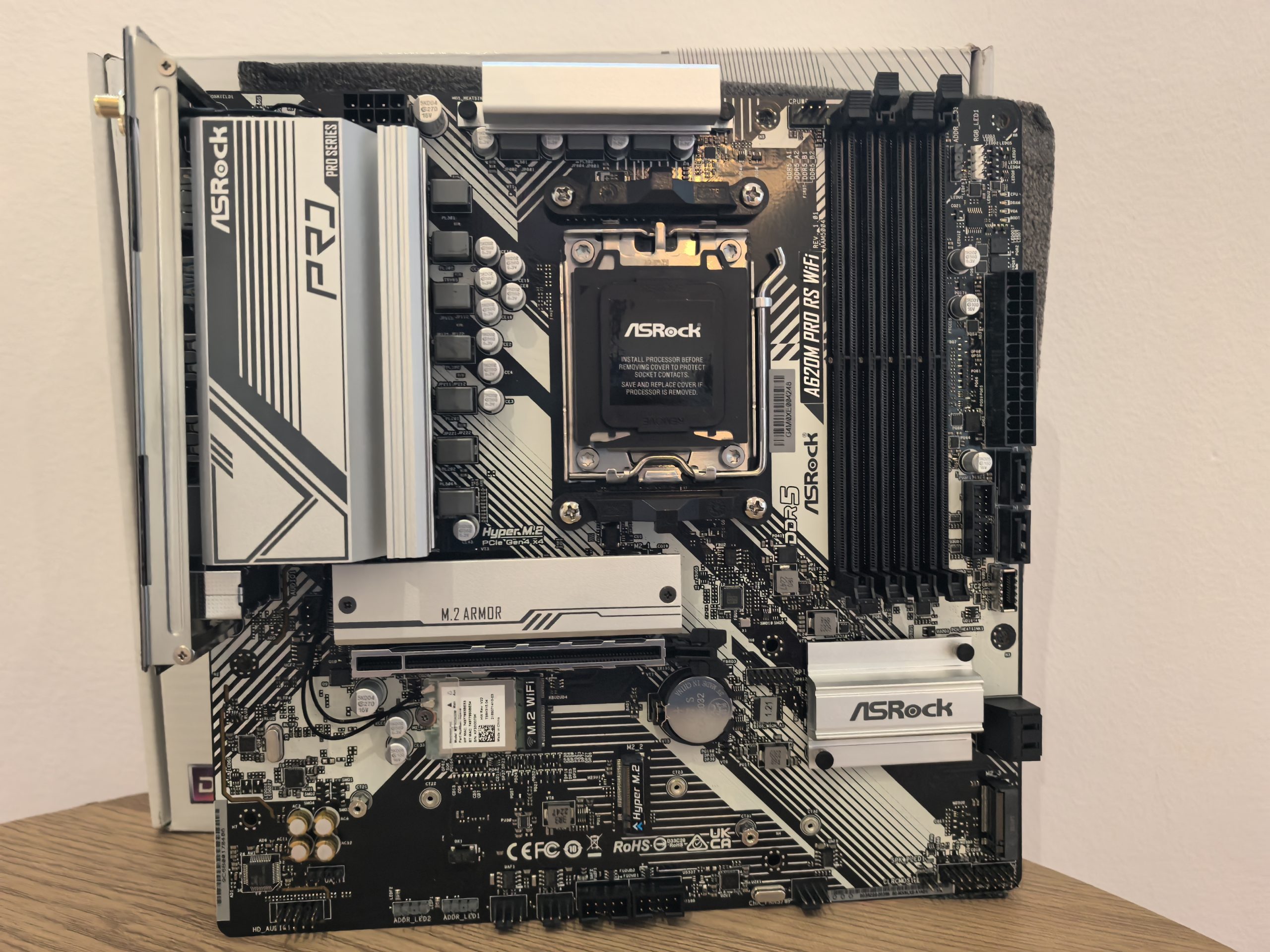 Test ASRock A620M Pro RS WiFi review 25